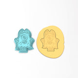Monster Cookie Cutter | Stamp | Stencil #3