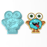 Monster Cookie Cutter | Stamp | Stencil #4