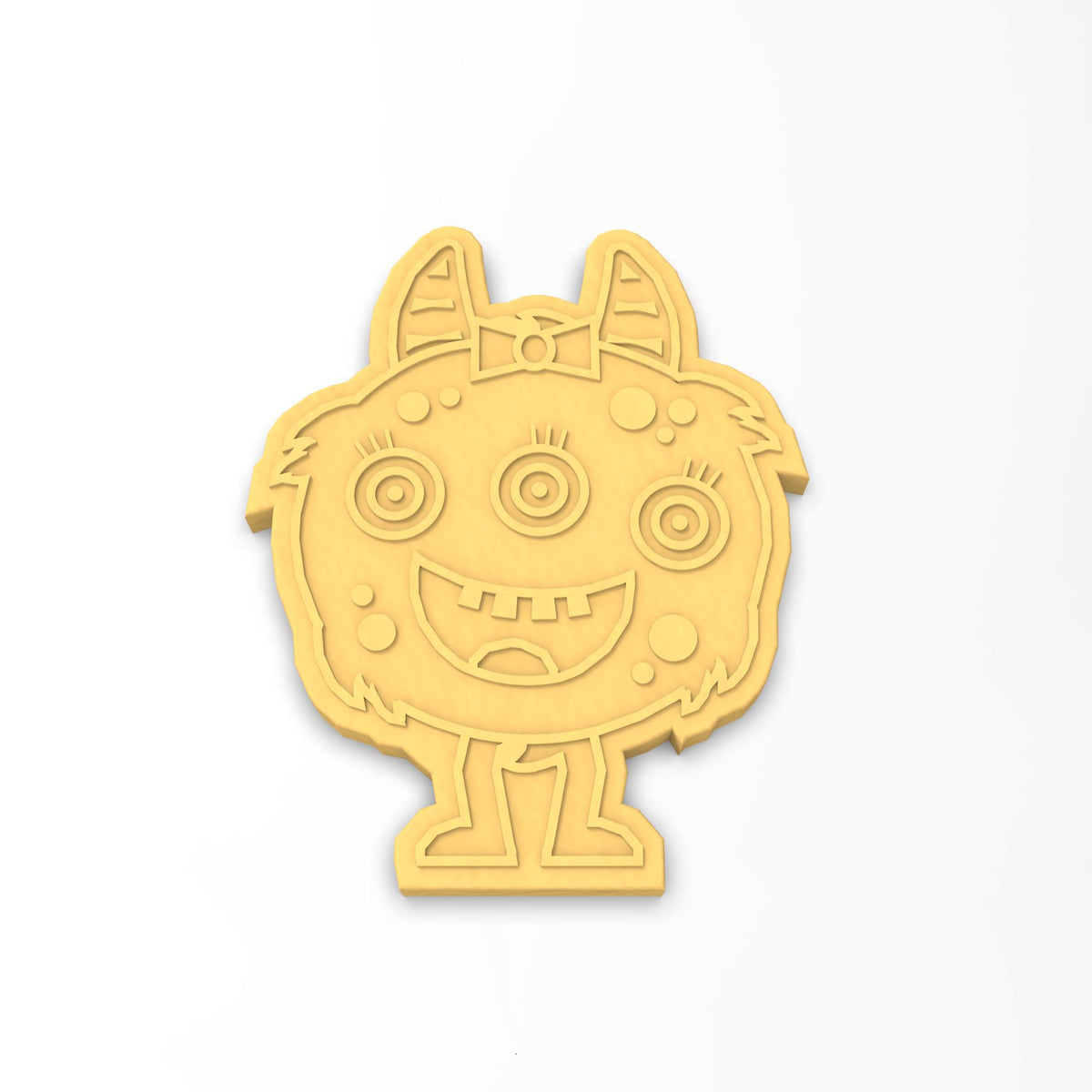 Monster Cookie Cutter | Stamp | Stencil #5