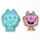 Monster Cookie Cutter | Stamp | Stencil #5