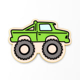 Monster Truck Cookie Cutter | Stamp | Stencil #1