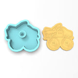 Monster Truck Cookie Cutter | Stamp | Stencil #2