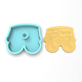 Monster Truck Cookie Cutter | Stamp | Stencil #3
