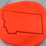 Montana Cookie Cutter Outline States/Country/Continent Cookie Cutter Lady 