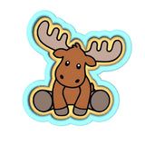 Moose Body Cookie Cutter | Stamp | Stencil #1