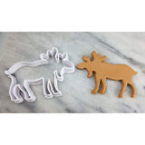 Moose Elk Cookie Cutter Outline #1 - Animals & Dinosaurs