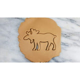 Moose Elk Cookie Cutter Outline #1 - Animals & Dinosaurs