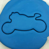 Motorcycle Cookie Cutter Comic Book / Vehicles Cookie Cutter Lady 