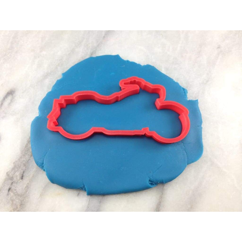 Motorcycle Cookie Cutter Outline Comic Book / Vehicles Cookie Cutter Lady 