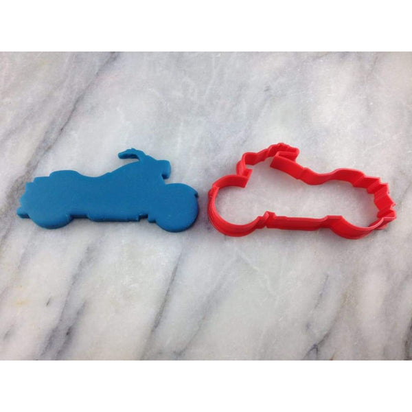 Motorcycle Cookie Cutter Outline Comic Book / Vehicles Cookie Cutter Lady 