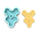 Motorcycle Cookie Cutter | Stamp | Stencil #1