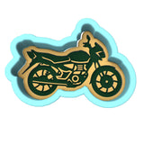 Motorcycle Cookie Cutter | Stamp | Stencil #3