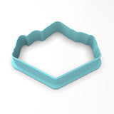 Mountain Range Cookie Cutter | Stamp | Stencil #1