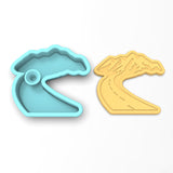 Mountain Road Cookie Cutter | Stamp | Stencil #1