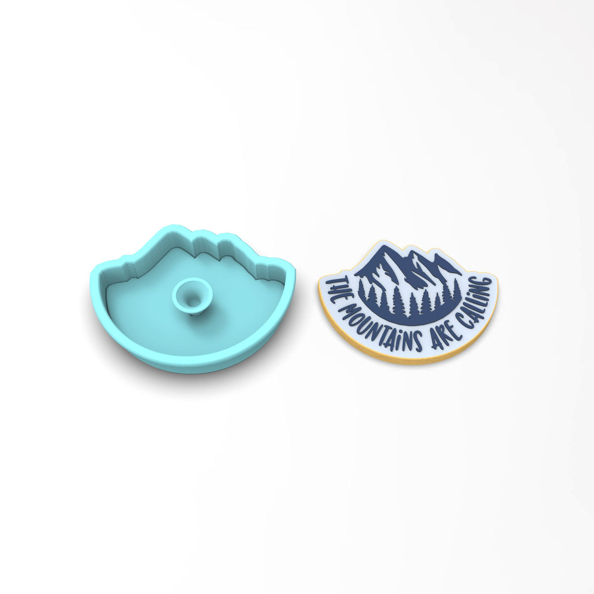 Mountains Are Calling Cookie Cutter | Stamp | Stencil #1
