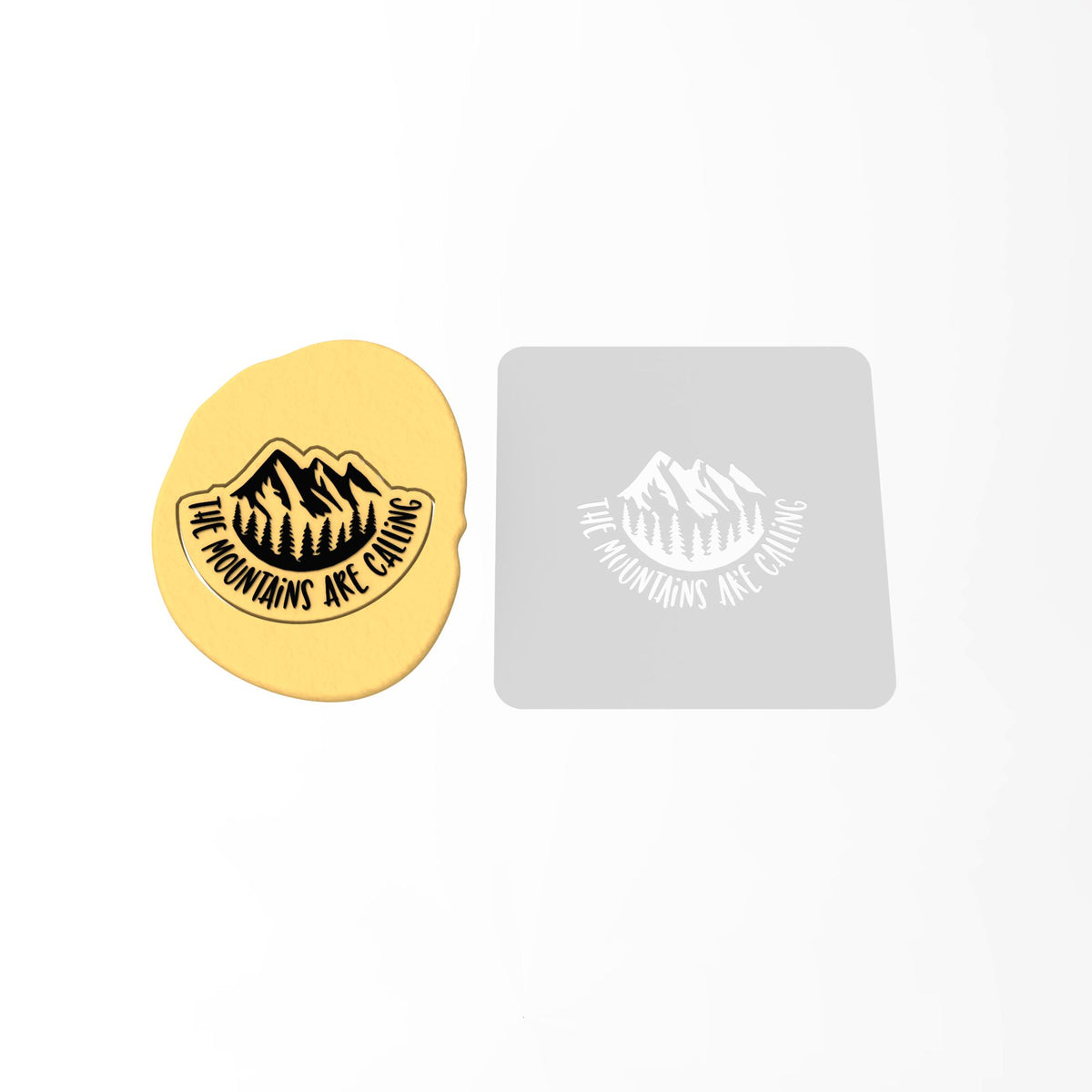 Mountains Are Calling Cookie Cutter | Stamp | Stencil #1