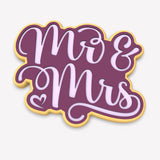 Mr. and Mrs. Cookie Cutter | Stamp | Stencil #1