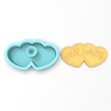 Mr. and Mrs. Cookie Cutter | Stamp | Stencil #1 Wedding / Baby / V Day Cookie Cutter Lady 