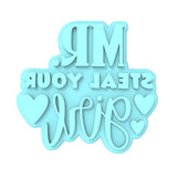 Mr. Steal Your Girl Cookie Cutter | Stamp | Stencil #1 Animals & Dinosaurs Cookie Cutter Lady MINI - 2 Inches (5cm) Stamp ONLY 