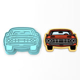 Muscle Car Cookie Cutter | Stamp | Stencil #1