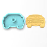 Muscle Car Cookie Cutter | Stamp | Stencil #1