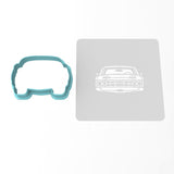 Muscle Car Cookie Cutter | Stamp | Stencil #1