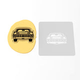 Muscle Car Cookie Cutter | Stamp | Stencil #1