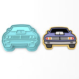 Muscle Car Cookie Cutter | Stamp | Stencil #3