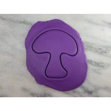 Mushroom Cookie Cutter Outline - Easter / Spring / Flower