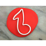 Music Note #1 Cookie Cutter - Letters/ Numbers/ Shapes