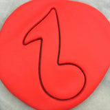 Music Note #1 Cookie Cutter - Letters/ Numbers/ Shapes