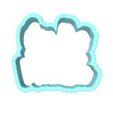 My Dog is My Valentine Cookie Cutter | Stamp | Stencil #1 Wedding / Baby / V Day Cookie Cutter Lady MINI - 2 Inches (5cm) Cookie Cutter ONLY (Outline) 