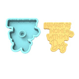 Namastay Home Cookie Cutter | Stamp | Stencil #1
