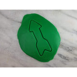 Native Arrow Cookie Cutter Outline #1 - Letters/ Numbers/ Shapes