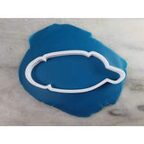 Native Feather Cookie Cutter Outline #1 - Letters/ Numbers/ Shapes