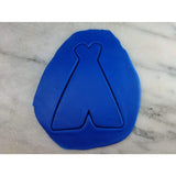 Native Tipi Cookie Cutter Outline #1 - Letters/ Numbers/ Shapes