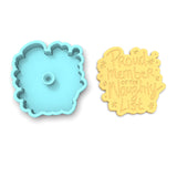 Naughty List Cookie Cutter | Stamp | Stencil #1