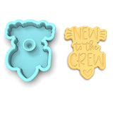 New to the Crew Cookie Cutter | Stamp | Stencil #1