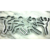 Ninja 4 Pack Cookie Cutters - Boys/ Army / Outdoorsman