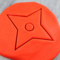 Ninja Star Cookie Cutter Outline #1 - Boys/ Army / Outdoorsman