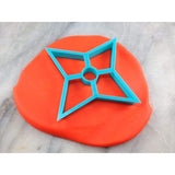 Ninja Star Cookie Cutter Outline #1 - Boys/ Army / Outdoorsman