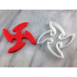 Ninja Star Cookie Cutter Outline #2 - Boys/ Army / Outdoorsman