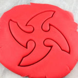 Ninja Star Cookie Cutter Outline #2 - Boys/ Army / Outdoorsman