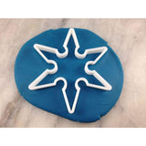 Ninja Star Cookie Cutter Outline #3 Boys/ Army / Outdoorsman Cookie Cutter Lady 