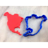 North America Cookie Cutter Outline - States/Country/Continent