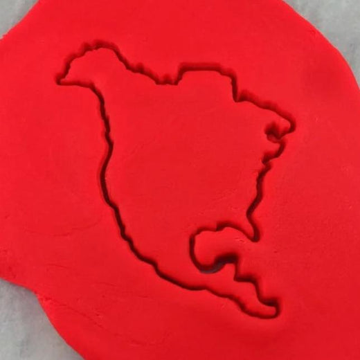 North America Cookie Cutter Outline - States/Country/Continent