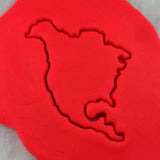 North America Cookie Cutter Outline - States/Country/Continent