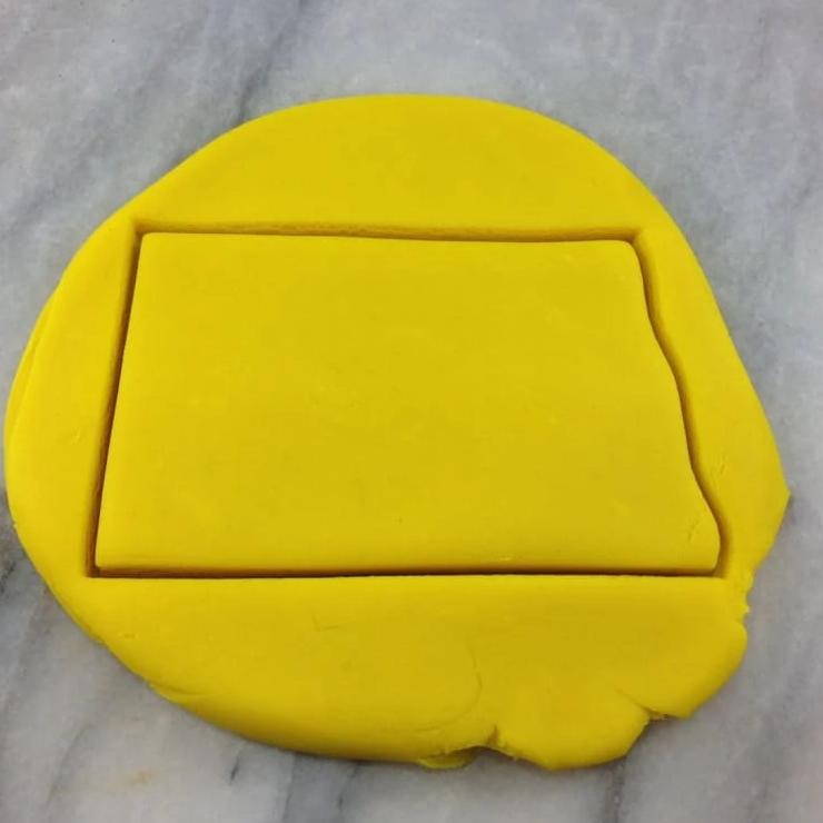 North Dakota Cookie Cutter Outline States/Country/Continent Cookie Cutter Lady 