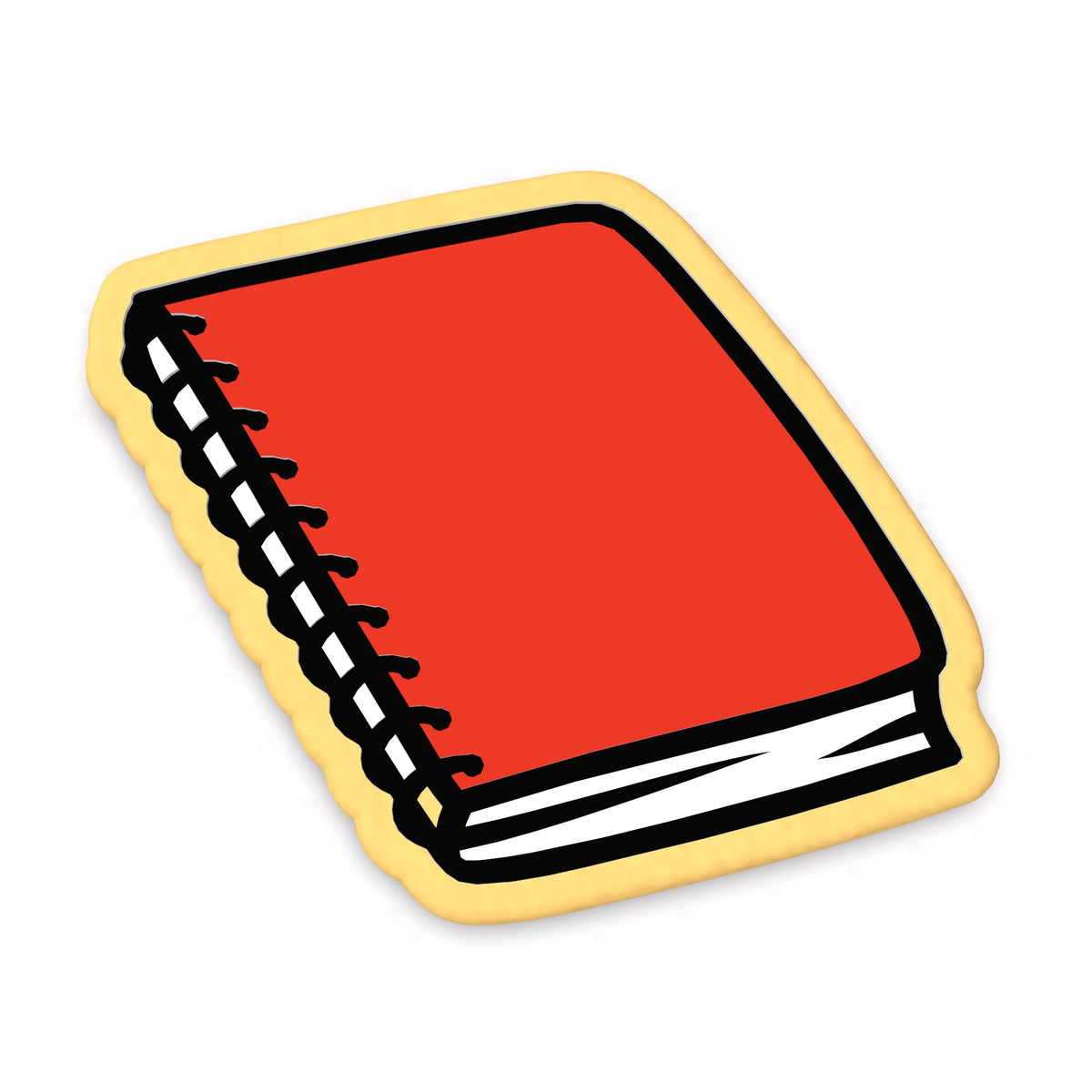 Notebook Cookie Cutter | Stamp | Stencil #1