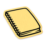 Notebook Cookie Cutter | Stamp | Stencil #1